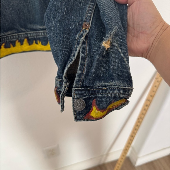 VINTAGE RL RALPH LAUREN DENIM & SUPPLY cartoon 666 Trucker JACKET SIZE XL RARE - Picture 5 of 13